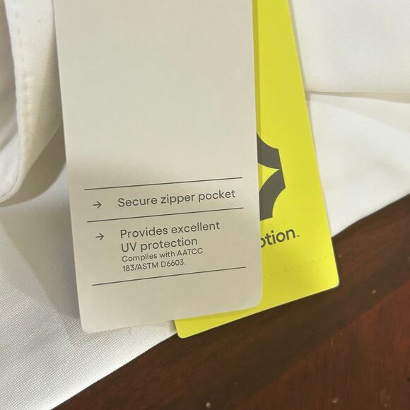 All In Motion Golf Pants Mens 38x32 White Slim Fit Stretch Wrinkle Resistant NEW - Picture 14 of 16